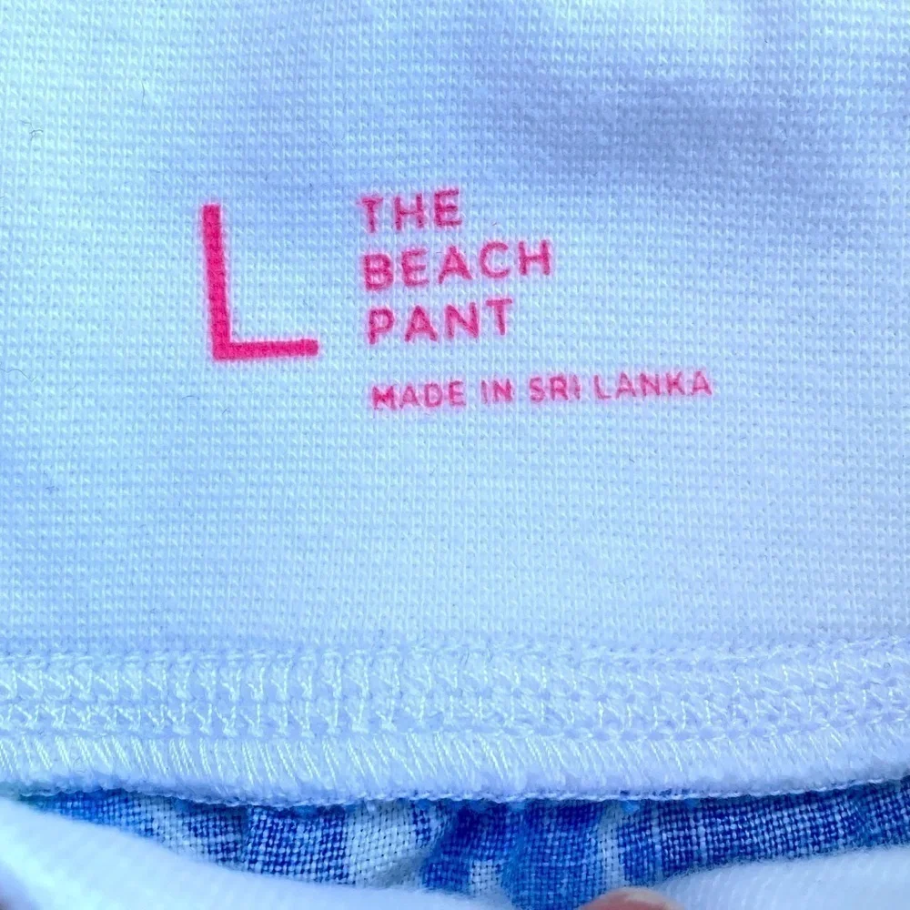 Lilly Pulitzer Linen Beach Pant size L - Picture 7 of 9